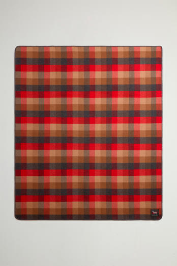 Pure Cashmere Blanket with Checked Pattern by Todd Snyder Multicolor photo 1 | Woolrich
