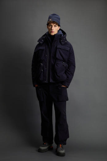 Stretch Cotton Jacket by Todd Snyder Blue photo 1 | Woolrich