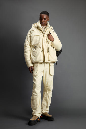 Stretch Cotton Jacket by Todd Snyder White photo 1 | Woolrich