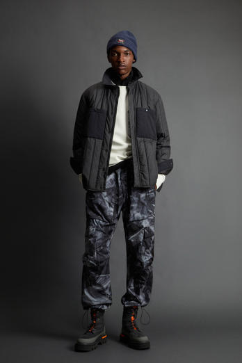 Jacket in Olmetex Ripstop Nylon by Todd Snyder Black photo 1 | Woolrich