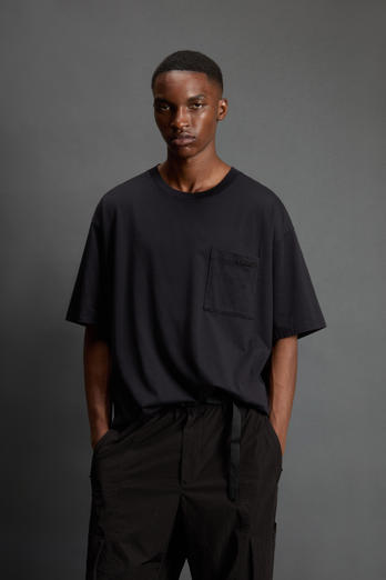 Pure Cotton T-Shirt by Todd Snyder Black photo 1 | Woolrich