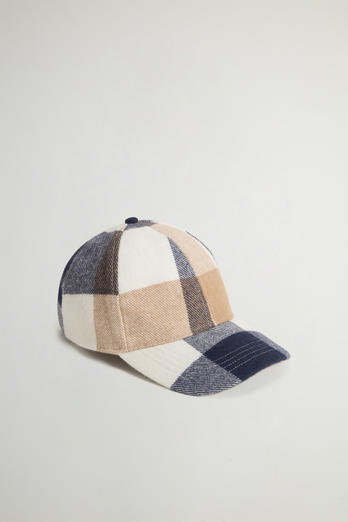Cap in Recycled Italian Wool Blend Multicolor photo 1 | Woolrich