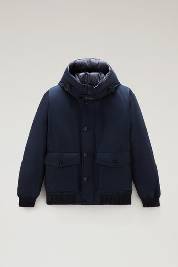 Polar Bomber in Ramar Cloth Blue photo 1 | Woolrich