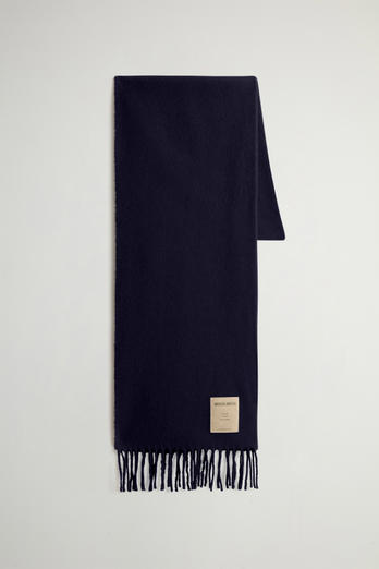 Pure Wool Scarf Blue photo 1 | Woolrich