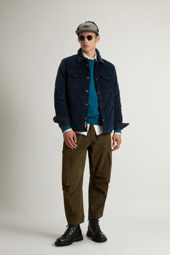 Alaskan Overshirt in Corduroy Blue photo 1 | Woolrich