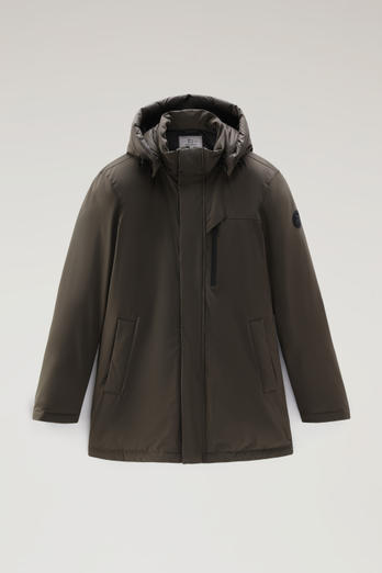 Mountain Stretch Parka Green photo 1 | Woolrich