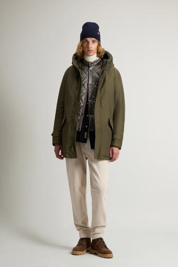 Polar Parka with High Collar Green photo 1 | Woolrich