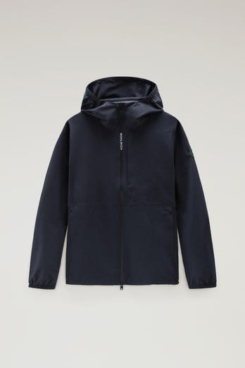 Waterproof Pacific Hooded Jacket Blue photo 1 | Woolrich