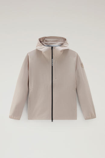 Waterproof Pacific Hooded Jacket Beige photo 1 | Woolrich