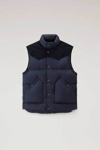 Western Padded Vest Blue photo 1 | Woolrich