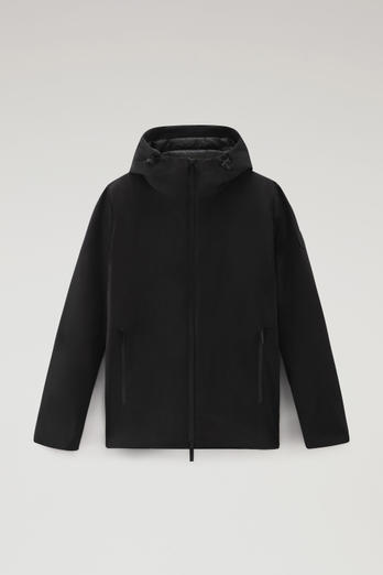 Pacific Jacket in Tech Softshell Black photo 1 | Woolrich