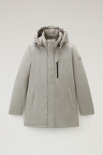 Mountain Parka in Stretch Nylon Gray photo 1 | Woolrich