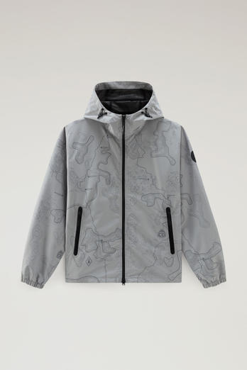 Reflective Jacket in Ripstop Fabric Gray photo 1 | Woolrich
