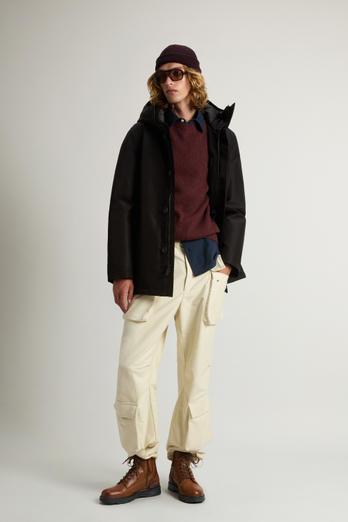 Waterproof Parka in Recycled Two-Layered GORE-TEX Fabric Black photo 1 | Woolrich