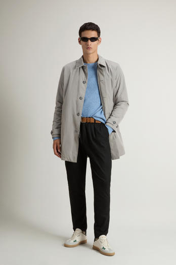 Garment-Dyed Coat in Peached Urban Touch Gray photo 1 | Woolrich