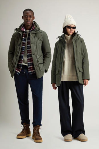 Cloud Arctic Parka with Hood Green photo 1 | Woolrich