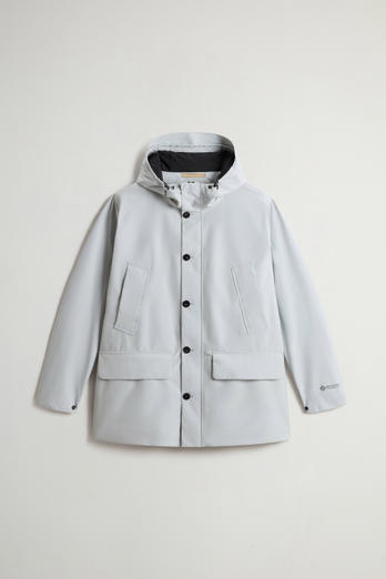 Summer Parka in WINDSTOPPER by GORE-TEX LABS Fabric Gray photo 1 | Woolrich