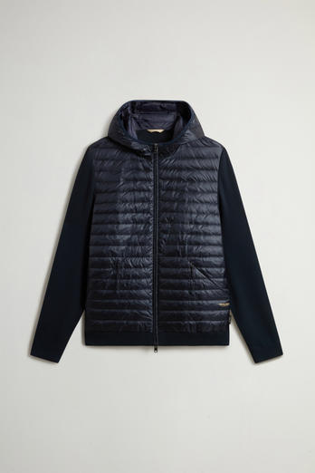 Allen Hybrid Jacket in Ripstop Nylon Blue photo 1 | Woolrich