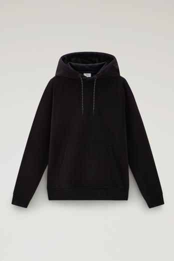 Us Trails Pure Cotton Hoodie Black photo 1 | Woolrich