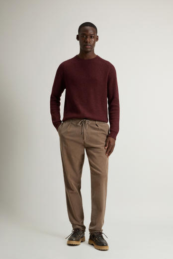 Garment-Dyed Corduroy Milton Pants Brown photo 1 | Woolrich