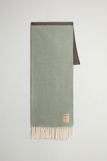 Pure Wool Scarf with Fringing Brown photo 1 | Woolrich