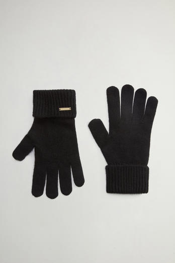 Pure Cashmere Gloves Black photo 1 | Woolrich