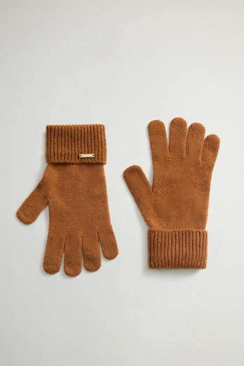 Pure Cashmere Gloves Brown photo 1 | Woolrich