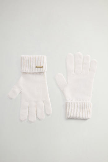 Pure Cashmere Gloves White photo 1 | Woolrich