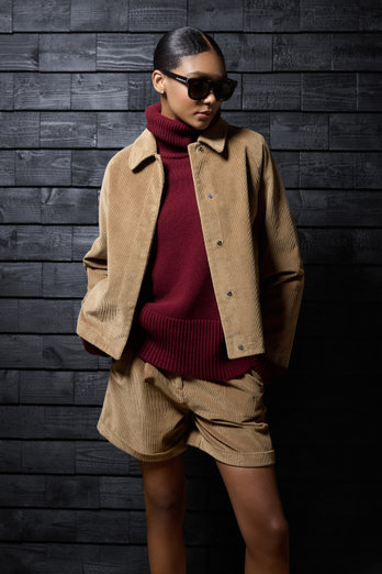 Corduroy Overshirt Beige photo 1 | Woolrich