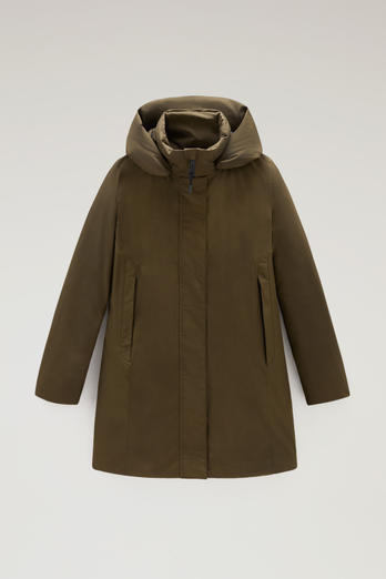 GORE-TEX Waterproof Marshall Parka Green photo 1 | Woolrich