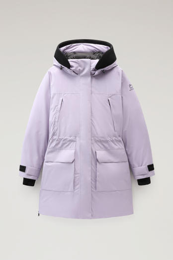 Harveys Waterproof Parka in Pertex Revolve Purple photo 1 | Woolrich