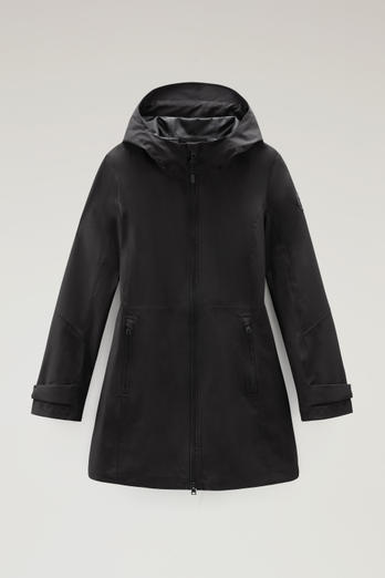 Waterproof Leavitt Lightweight Parka with Hood Black photo 1 | Woolrich