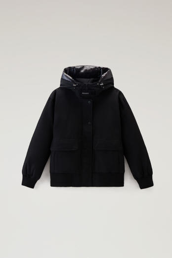 Arctic Bomber in Ramar Cloth Black photo 1 | Woolrich