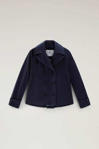 Havice Peacoat in Best Cotton Blue photo 1 | Woolrich