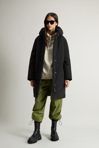 Cocoon Parka in Urban Touch Black photo 1 | Woolrich