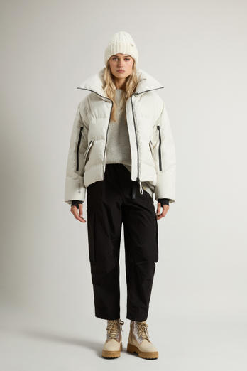 Down Jacket in WINDSTOPPER by GORE-TEX LABS fabric White photo 1 | Woolrich