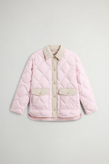 Quilted Microfiber Heritage Jacket Pink photo 1 | Woolrich