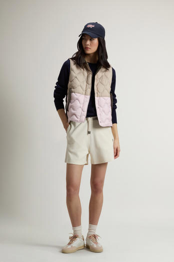 Quilted Microfiber Heritage Vest Multicolor photo 1 | Woolrich