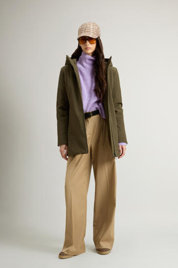 Firth Parka in Tech Softshell Green photo 1 | Woolrich