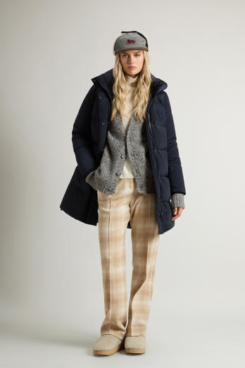 Long Kelly Down Jacket Blue photo 1 | Woolrich