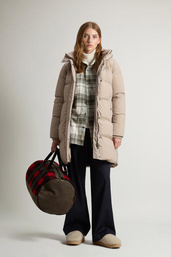 Long Kelly Down Jacket Gray photo 1 | Woolrich
