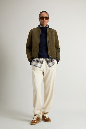 Grace Bomber Jacket in Peached Poly Green photo 1 | Woolrich