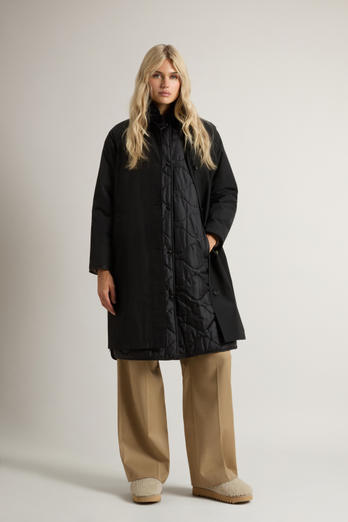 3-in-1 Coat in Ramar Cloth Black photo 1 | Woolrich