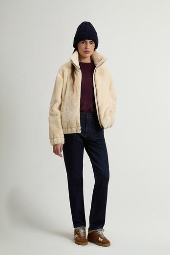 Faux Fur Jacket White photo 1 | Woolrich
