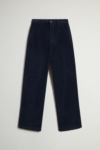 Garment-Dyed Corduroy Pants Blue photo 1 | Woolrich