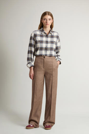 Pants in Italian Wool Blend Gray photo 1 | Woolrich
