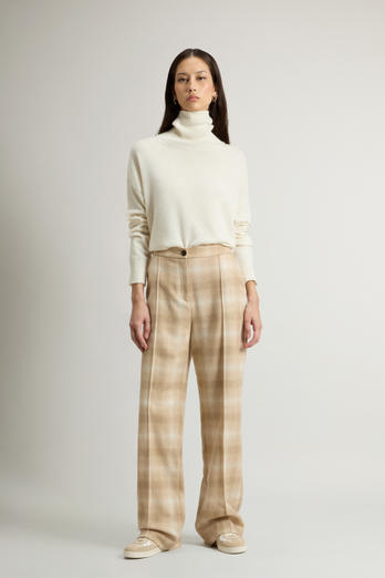 Pants in Italian Wool Blend Beige photo 1 | Woolrich