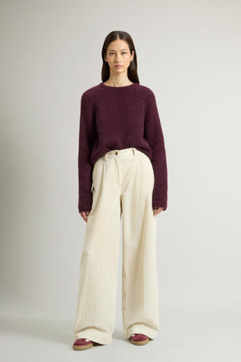Wide-Leg Corduroy Pants White photo 1 | Woolrich