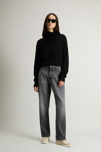 Pants in Pure Cotton Denim Gray photo 1 | Woolrich