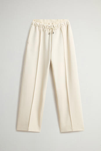 Pants in Cotton-Blend Interlock White photo 1 | Woolrich